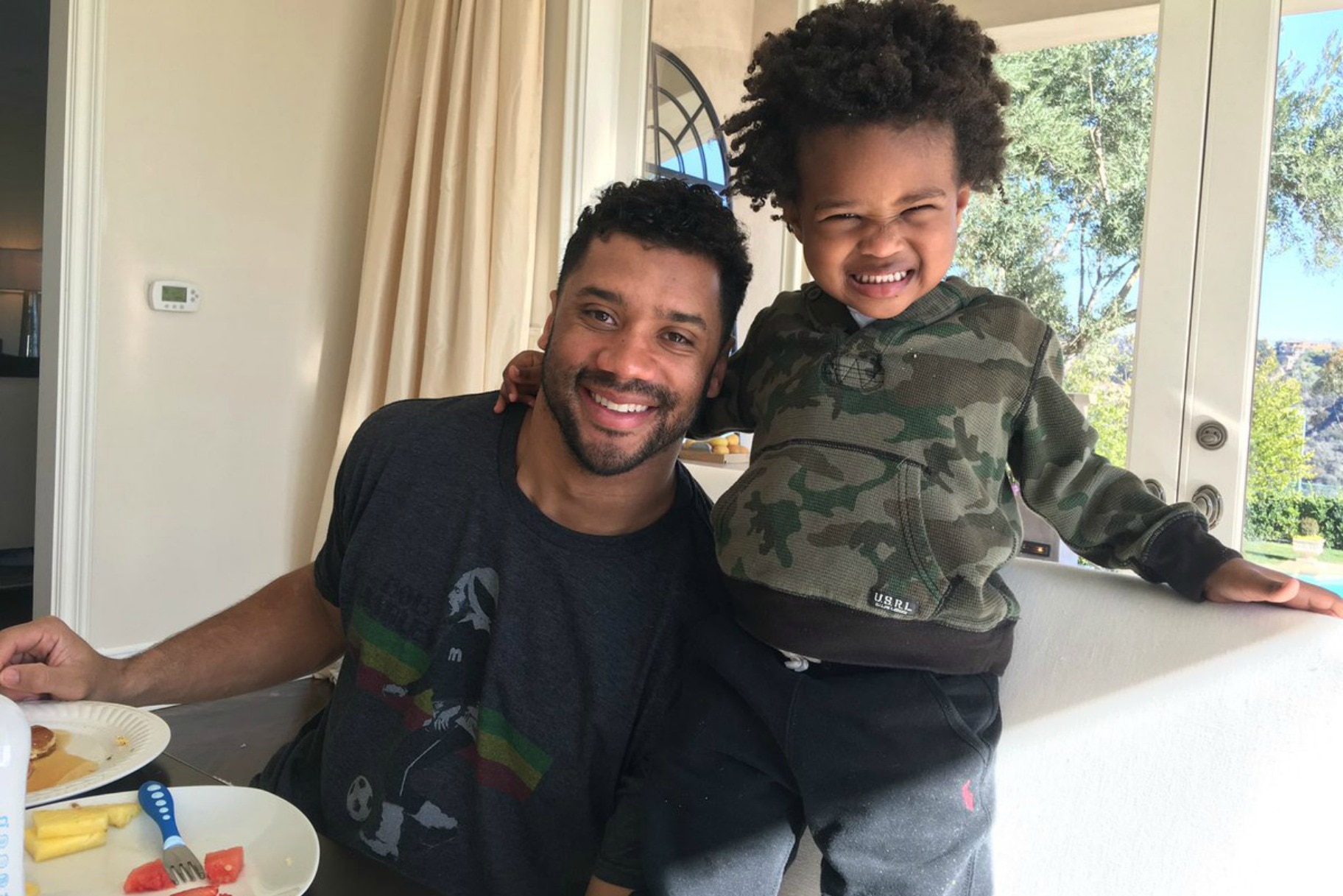 Salty Future Fans Are Mad About Russell Wilson's Birthday Message To Baby Future ...