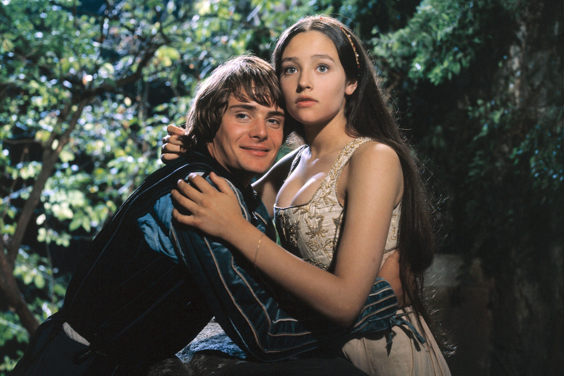 Leonard Whiting and Olivia Hussey in Romeo and Juliet