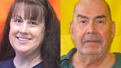 Police handout photos of Christine Metter and Al Zombory