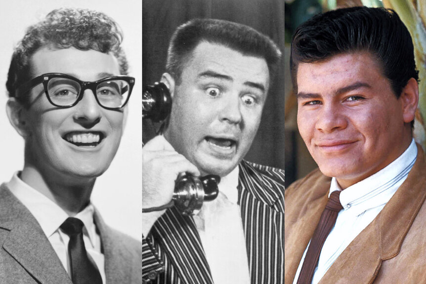 Buddy Holly, Big Bopper and Ritchie Valens