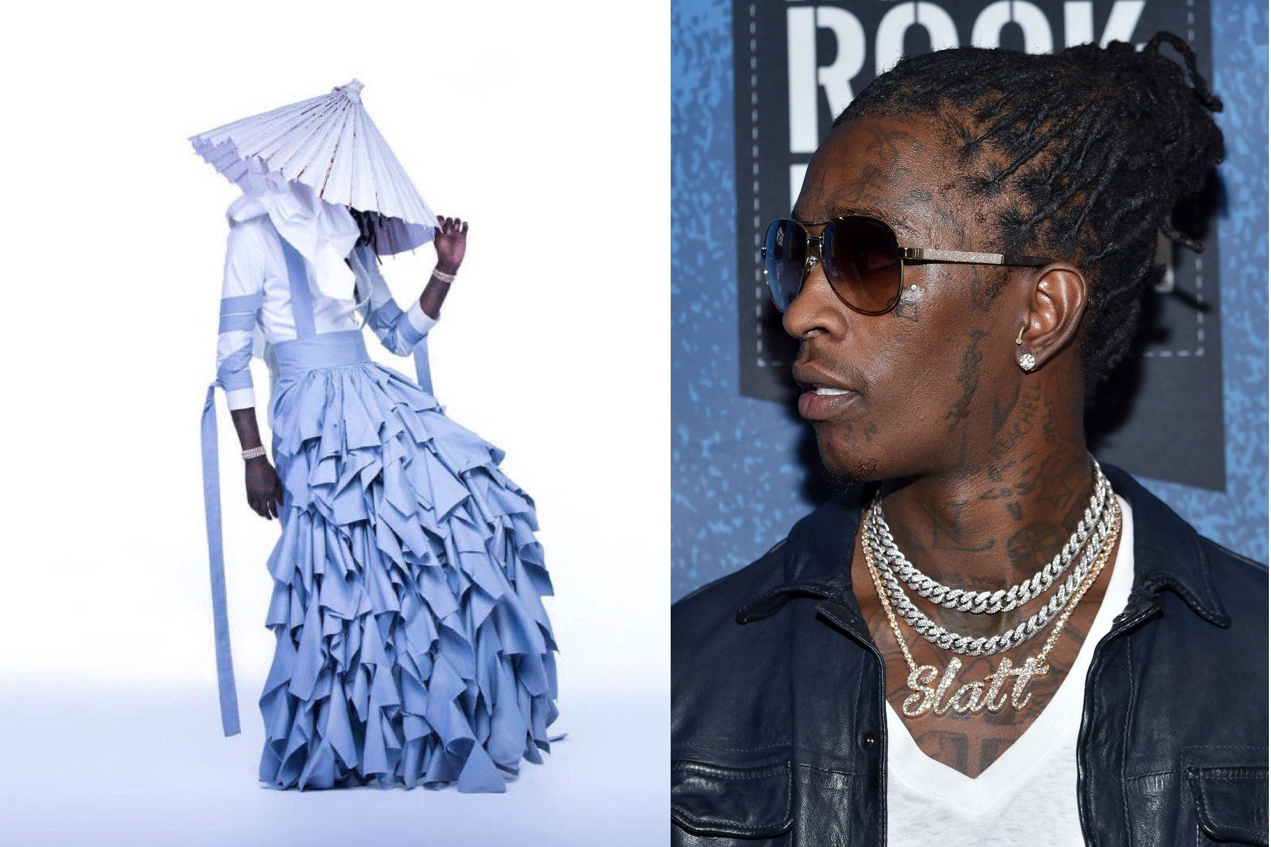 Young Thug S In A Dress For His Album Cover And Everyone