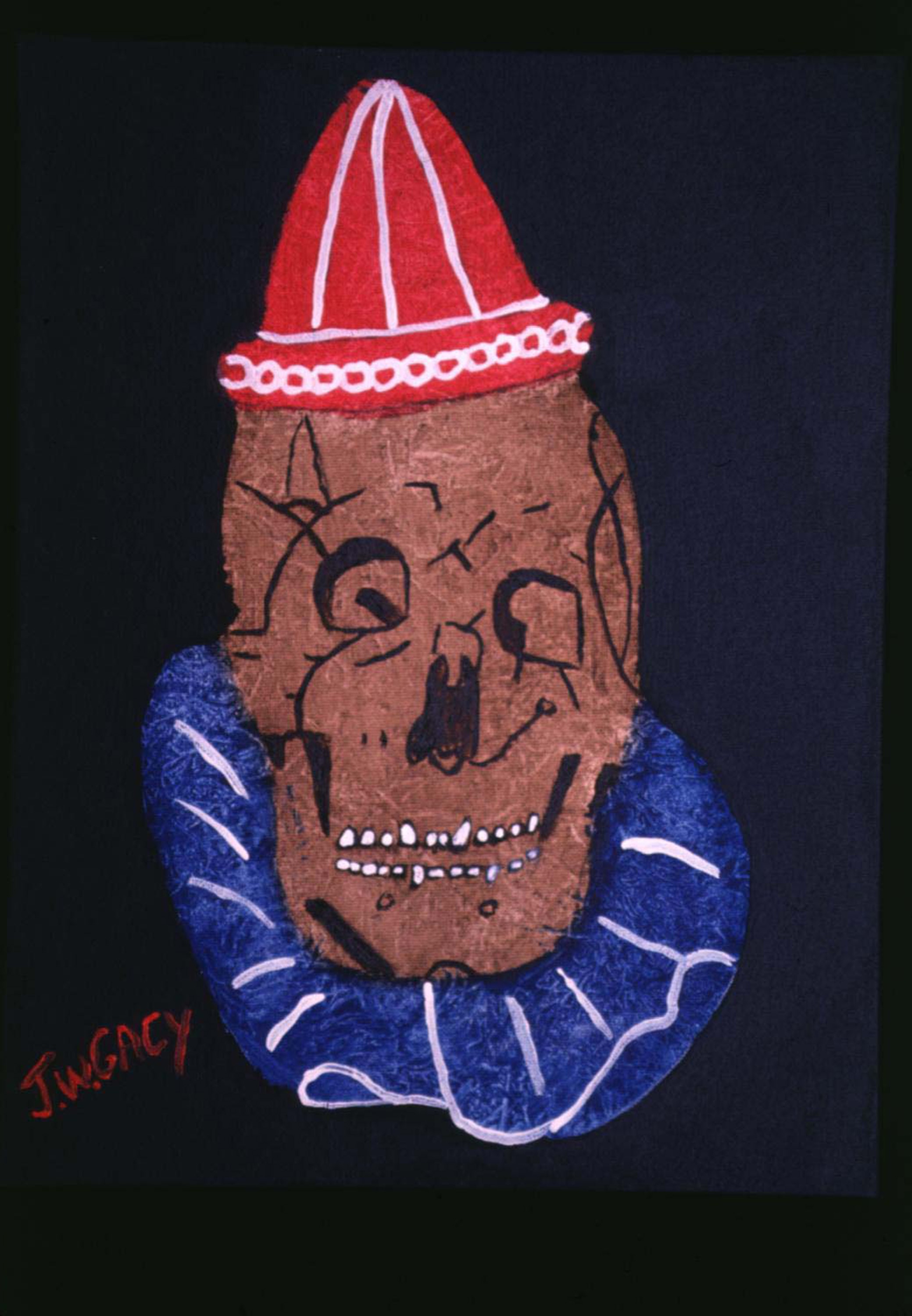 John Wayne Gacy Skull Painting