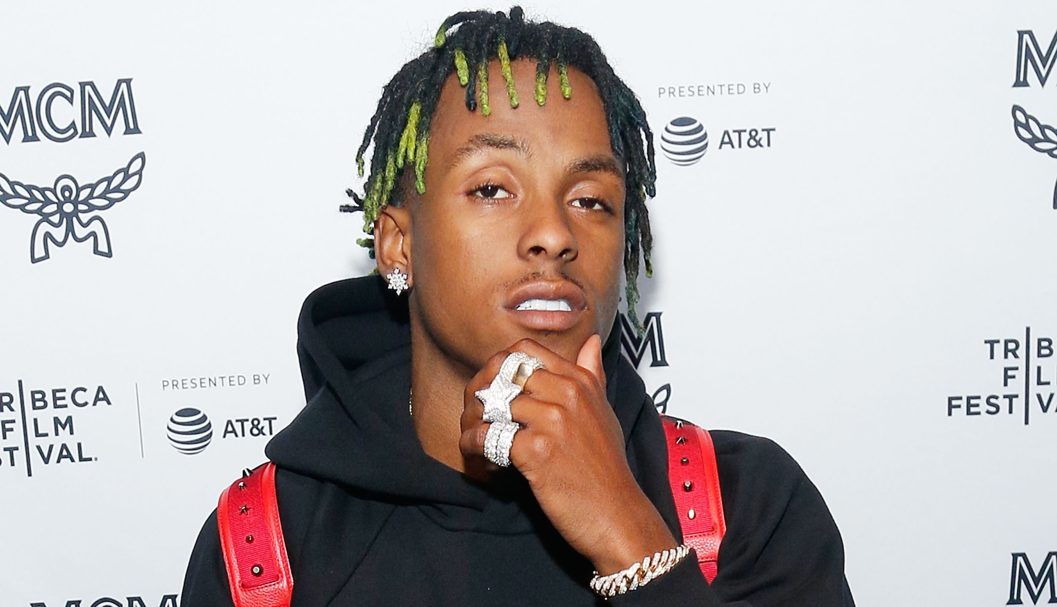 Rapper Rich the Kid pictured at an event in April 2018
