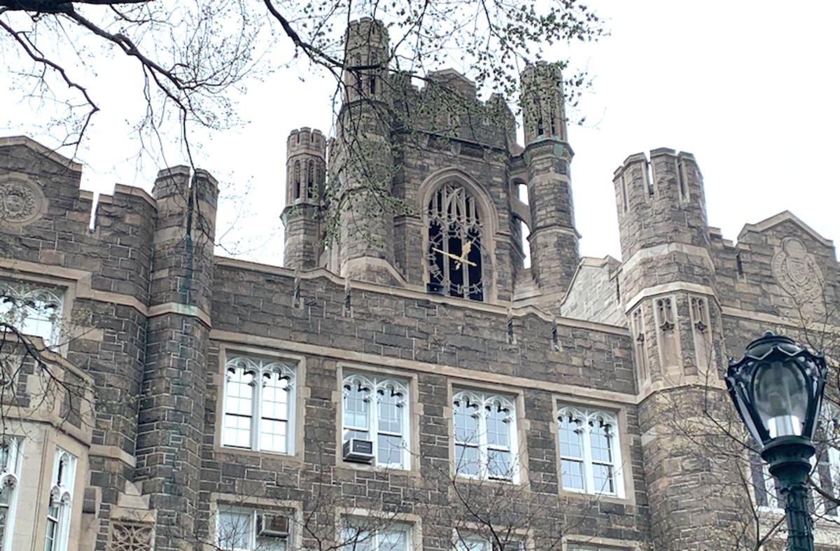 Keating Hall on the campus of Fordham College at Rose Hill.