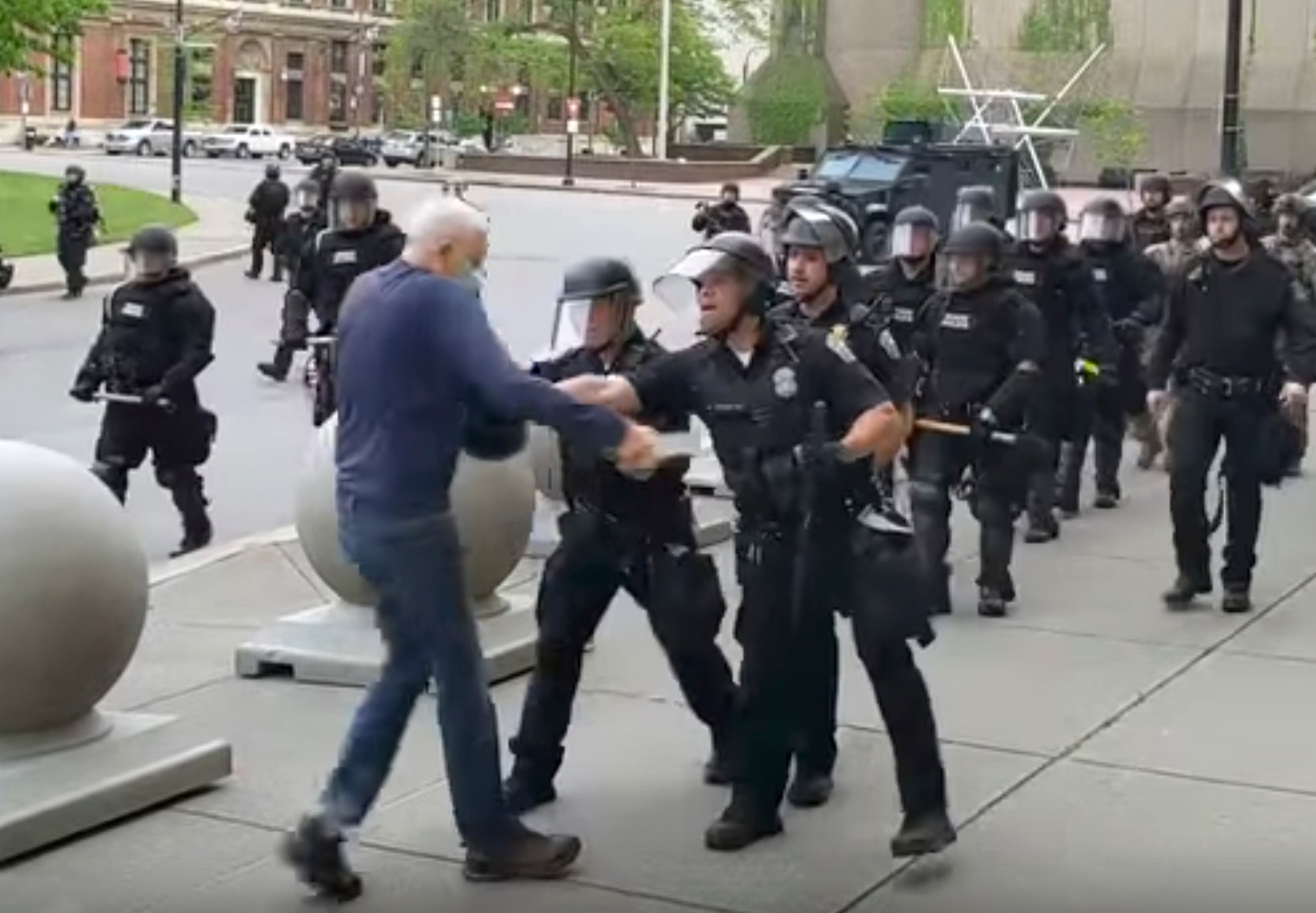Buffalo Protest Police