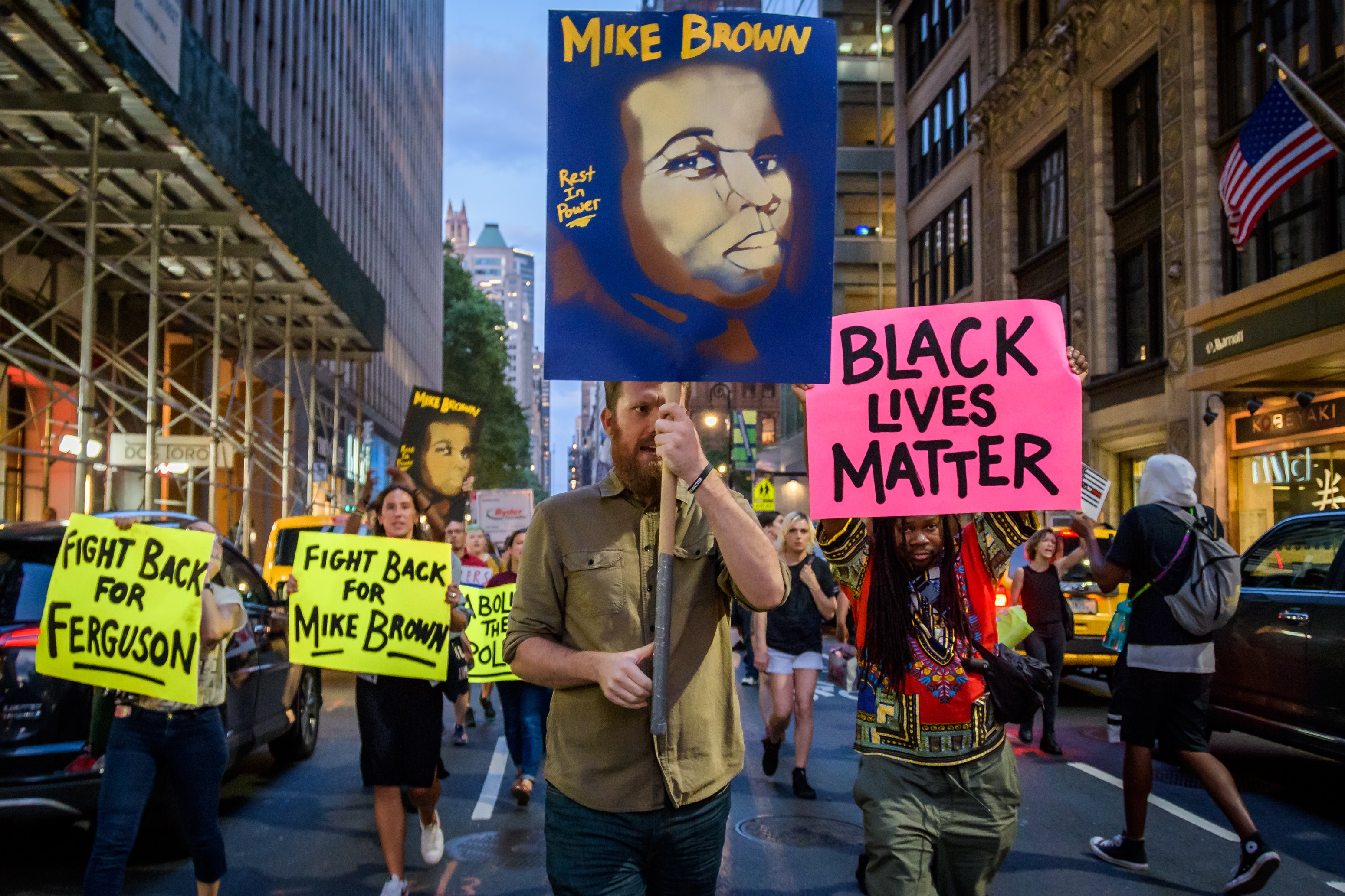 Mike Brown Protest Nyc G