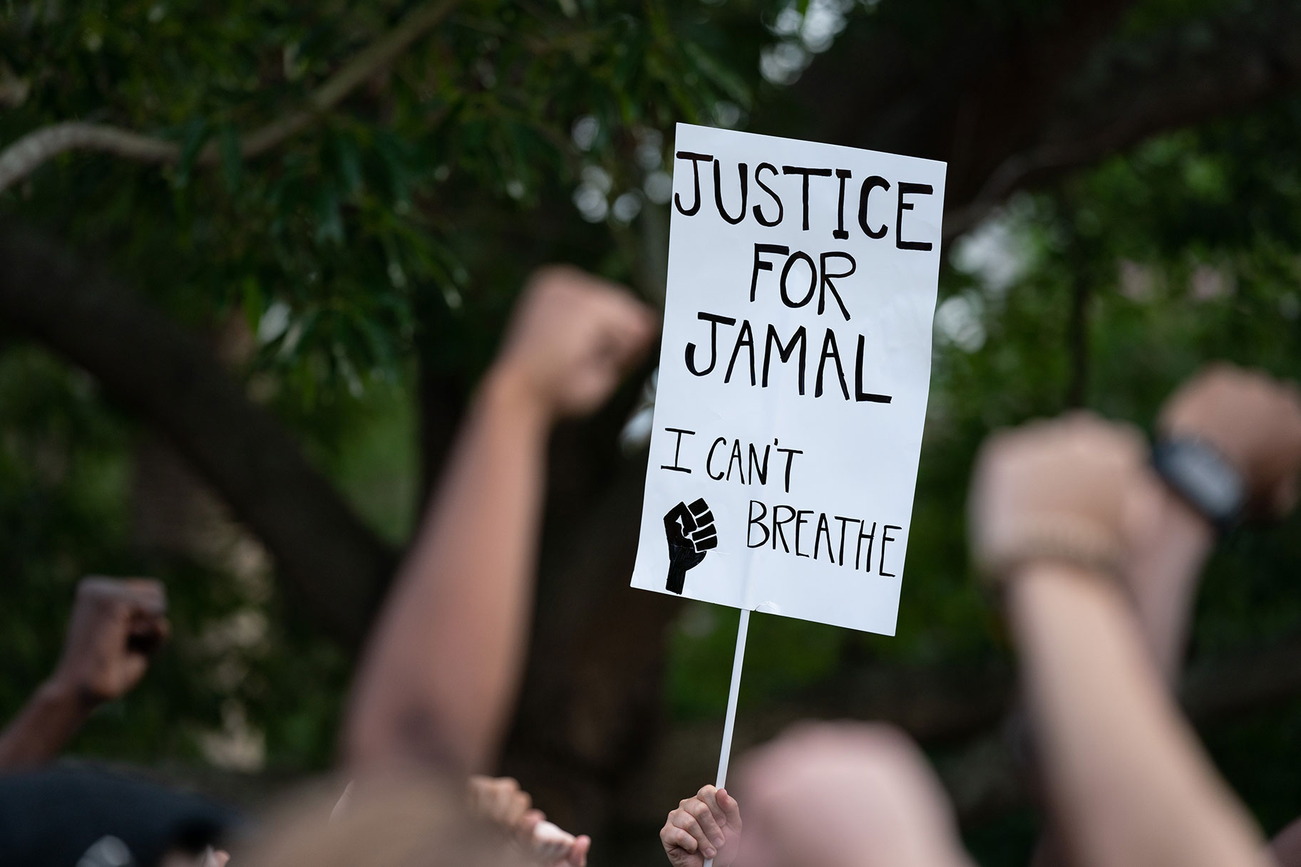 Jamal Sutherland Protest G
