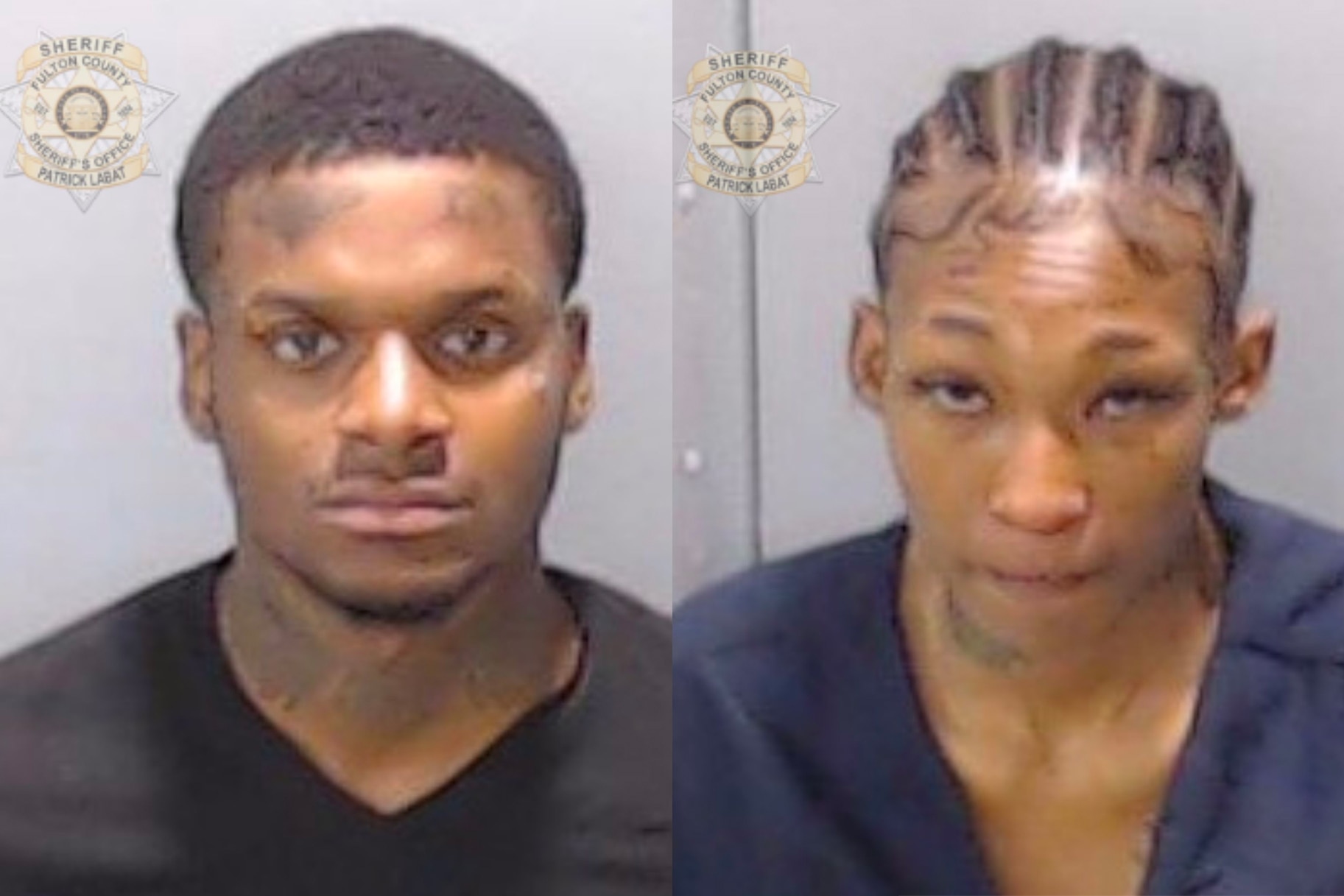 Police handout photos of Colvin Lindsey and Teandra Brox