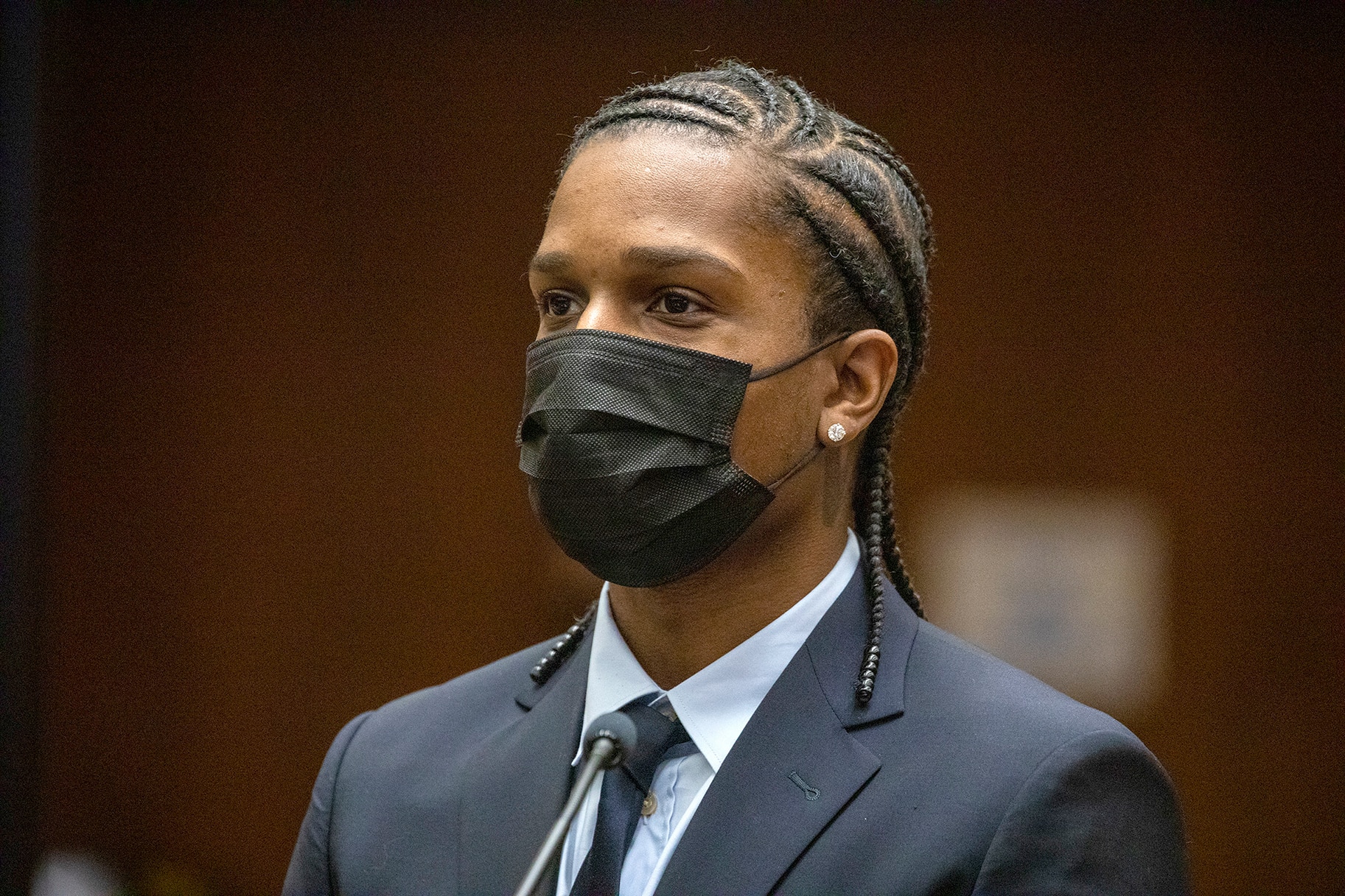 A$AP Rocky pleads not guilty to assault charges during his arraignment hearing