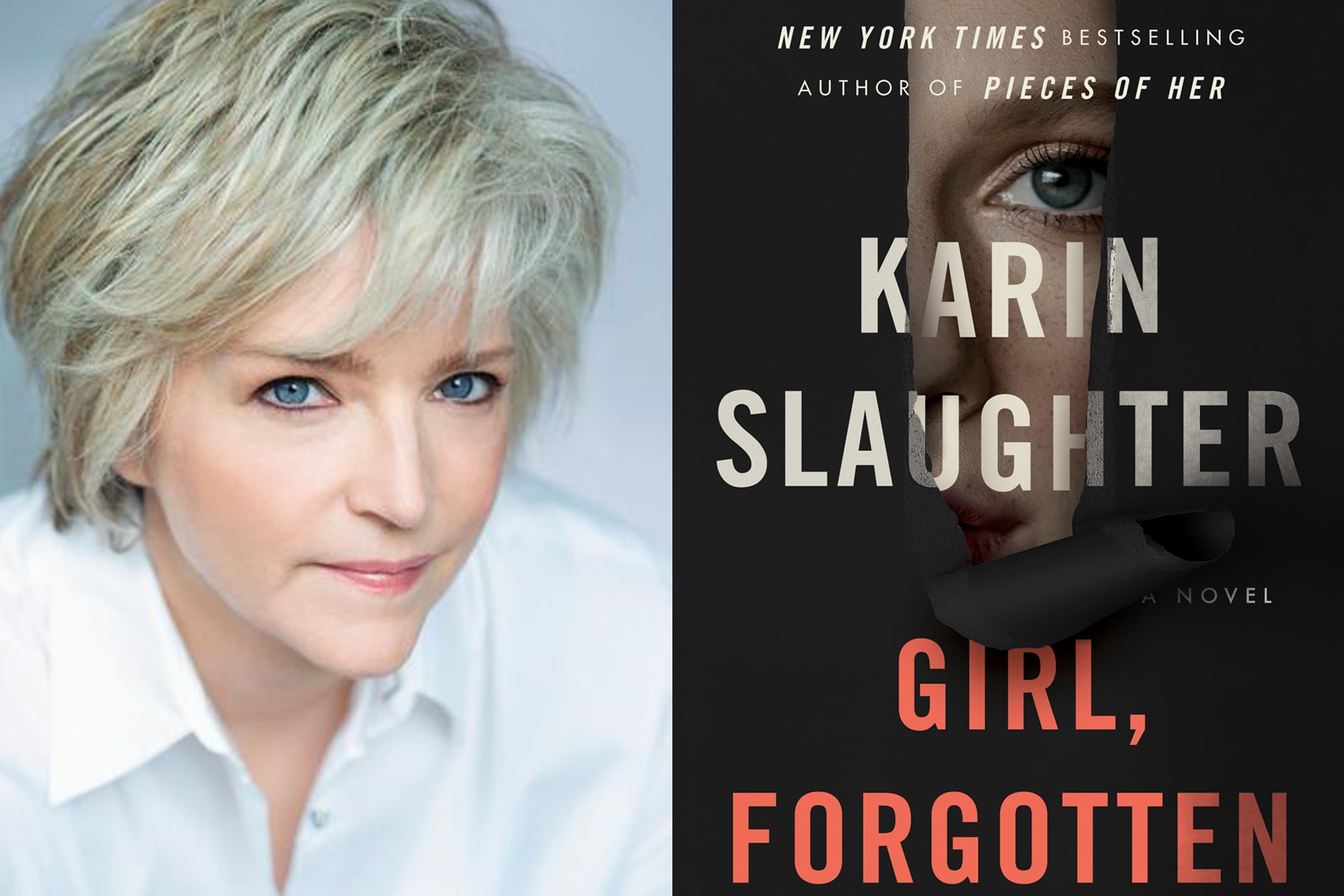 Karin Slaughter the author of Girl, Forgotten