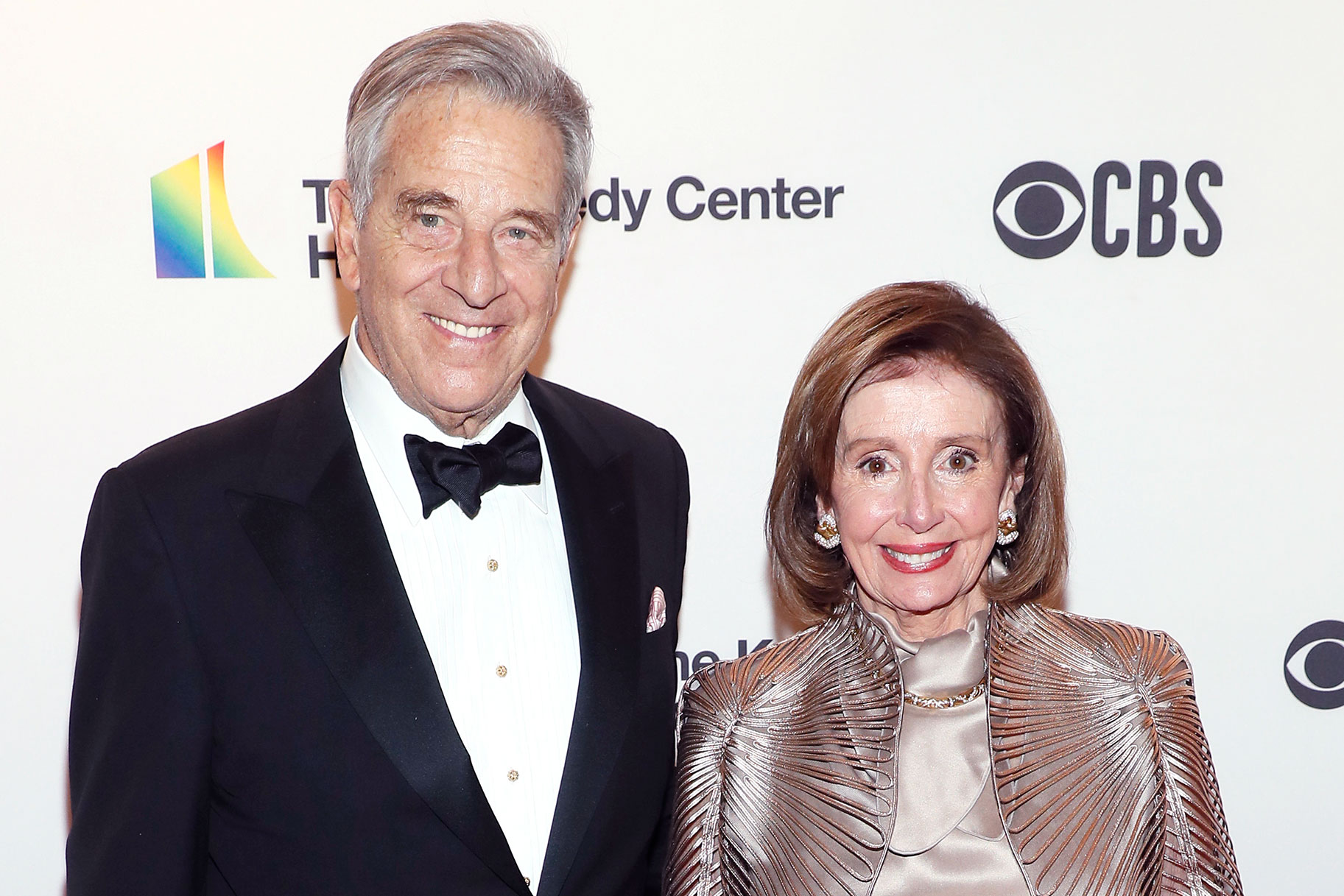 Paul and Nancy Pelosi attend the 44th Kennedy Center Honors