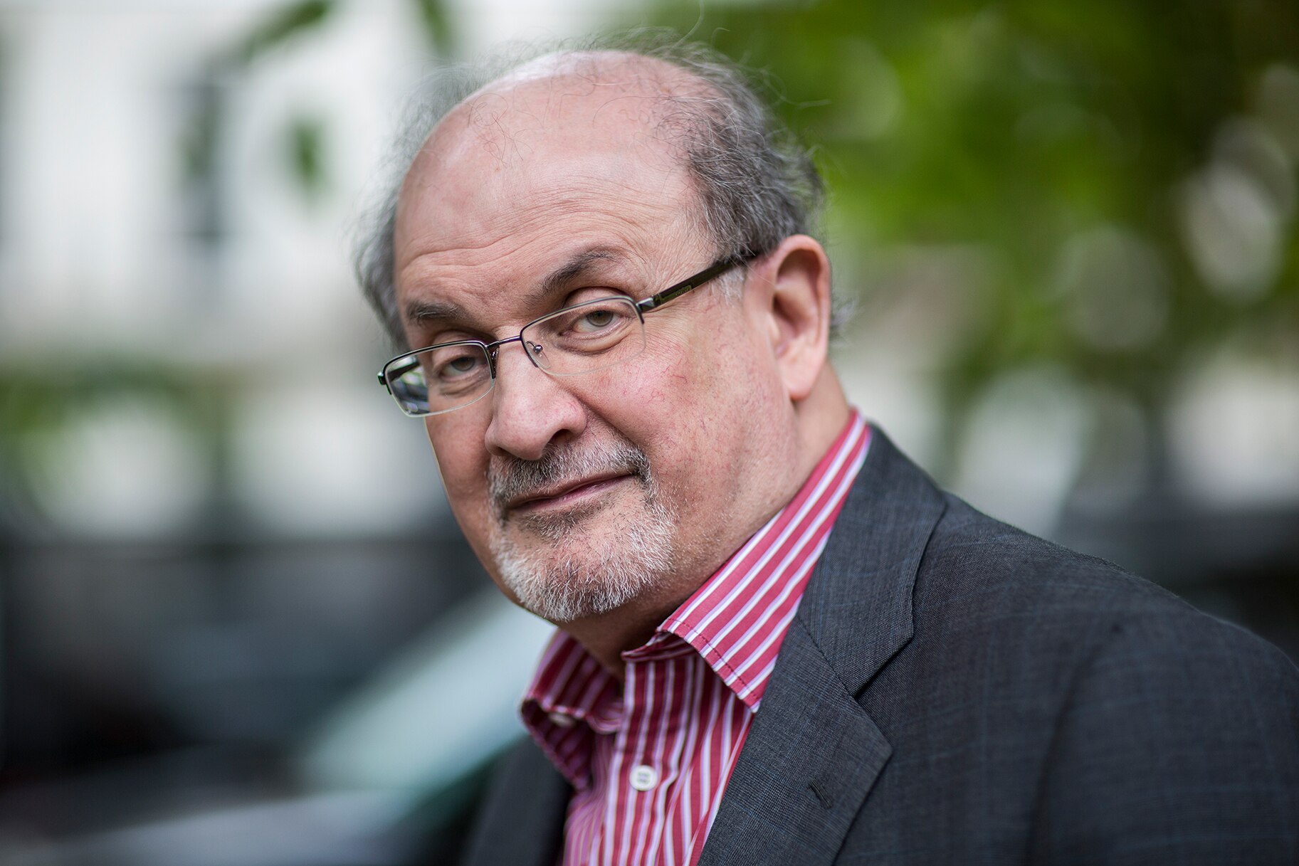 Salman Rushdie on October 10, 2015