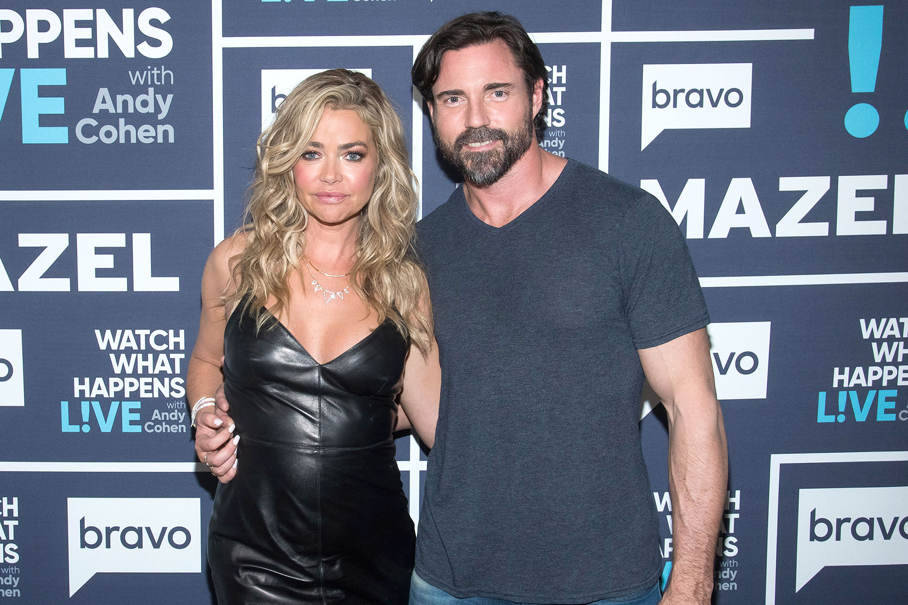 Denise Richards and her husband Aaron Phypers