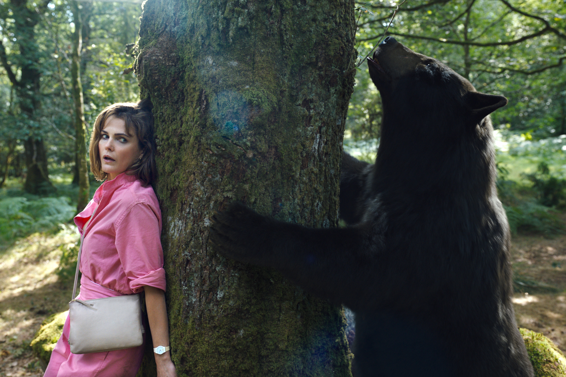 Keri Russell as Sari in Cocaine Bear.