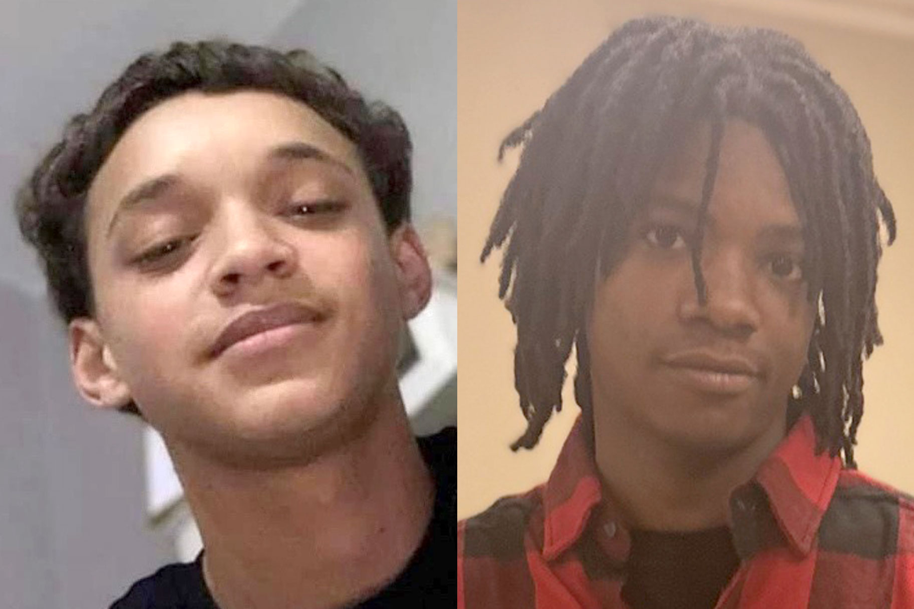 Police handouts of missing youths KeMarion Wilder and Kyshawn Pittman