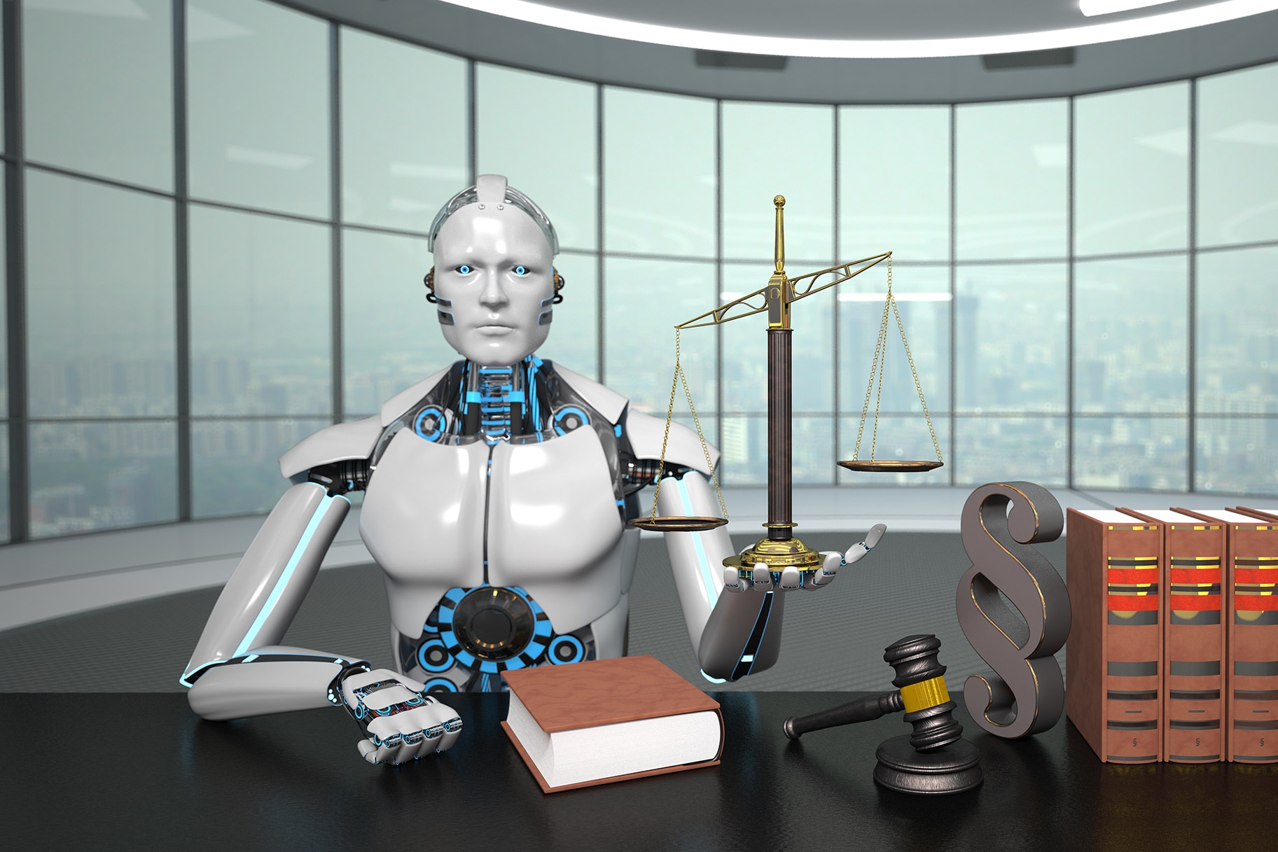 A.I Robot Lawyer