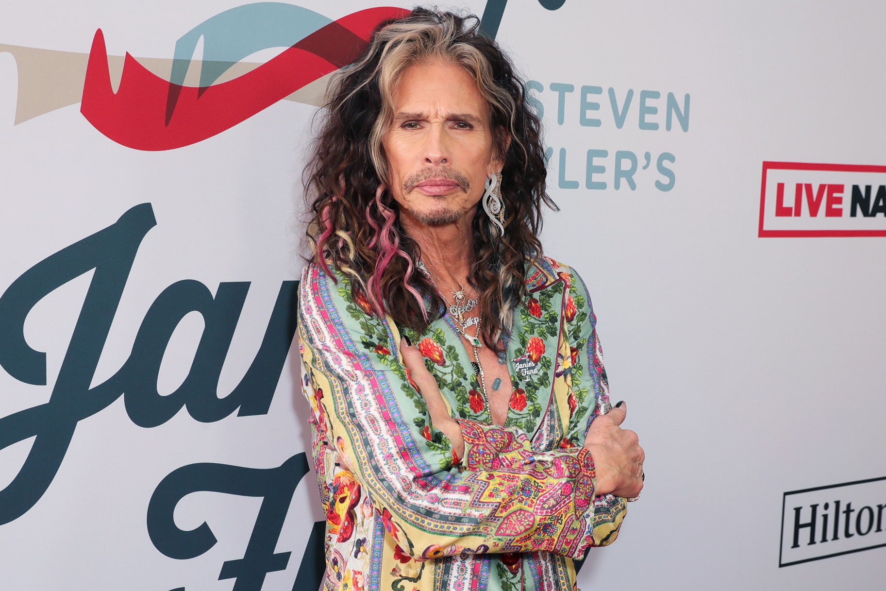 Steven Tyler arrives at Steven Tyler's Third Annual Grammy Awards Viewing Party