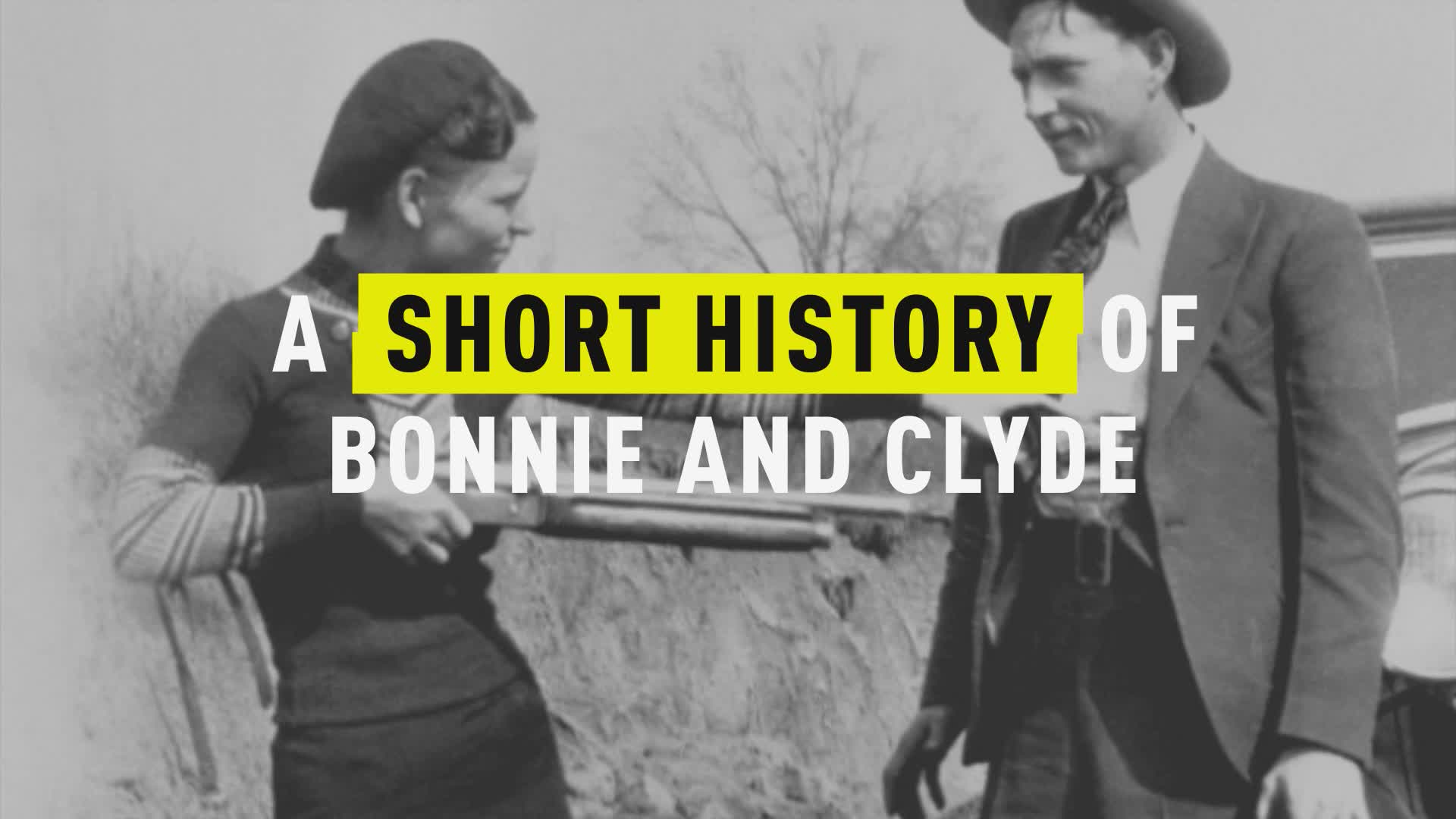 Poem the analysis of bonnie and clyde story 