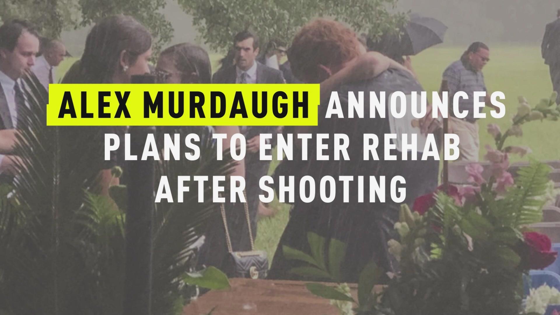 Alex Murdaugh Announces Plans To Enter Rehab After Shooting