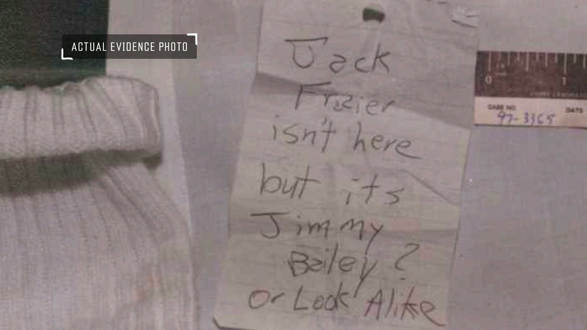 A Crazy Note Is Found In Mark Foster's Show