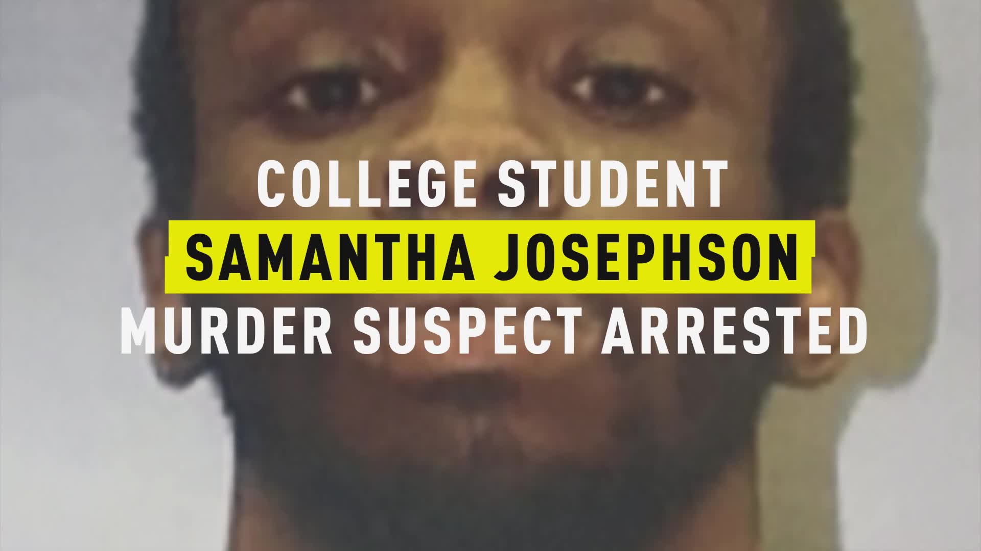 Watch College Student Samantha Josephson Murder Suspect Arrested