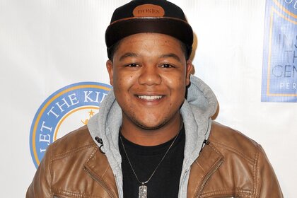Actor Kyle Massey attends at gala in December 2012
