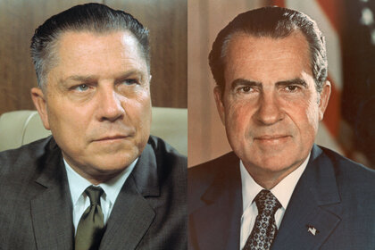 Jimmy Hoffa Richard Nixon G