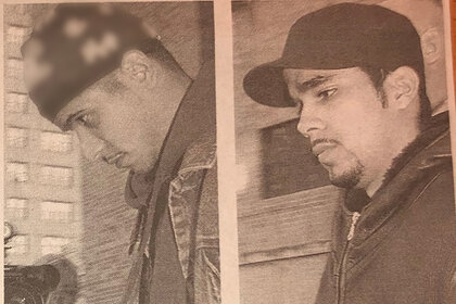 A photo of Richard Rivera and Ralph Marrero, featured in New York Homicide 211