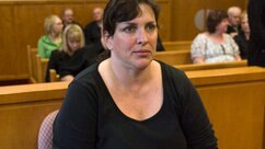 Mary Beth Harshbarger sits in Supreme Court in Grand Falls-Windsor
