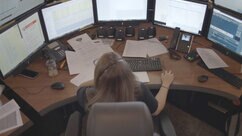 A dispatcher featured in 911 Crisis Center