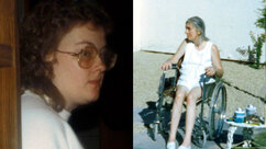 A split screen image of (L-R) Doris Carlson and Lynne Carlson, featured in Snapped 3217