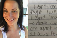 Shanann Watts and Letter