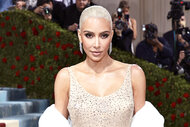 Kim Kardashian attends The Met Gala on May 02, 2022 in New York City.