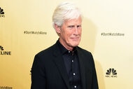 Keith Morrison arrives at a Dateline event