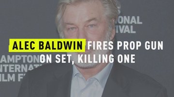 Alec Baldwin Fires Prop Gun On Set, Killing One