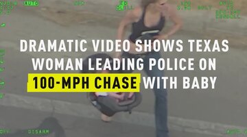Dramatic Video Shows Texas Woman Leading Police On 100-MPH Chase With Baby