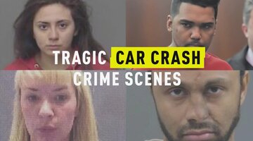 Tragic Car Crash Crime Scenes