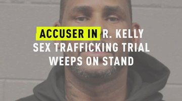 Accuser In R. Kelly Sex Trafficking Trial Weeps On Stand