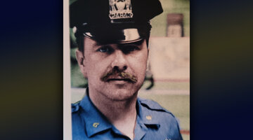 A photo of Sgt. Robert Zink in uniform, featured in New York Homicide 203