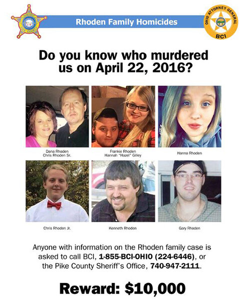 Media Handout on the Rhoden Family Homicides
