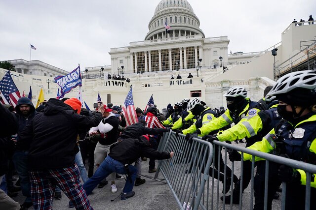 Trump Riot Capitol Ap