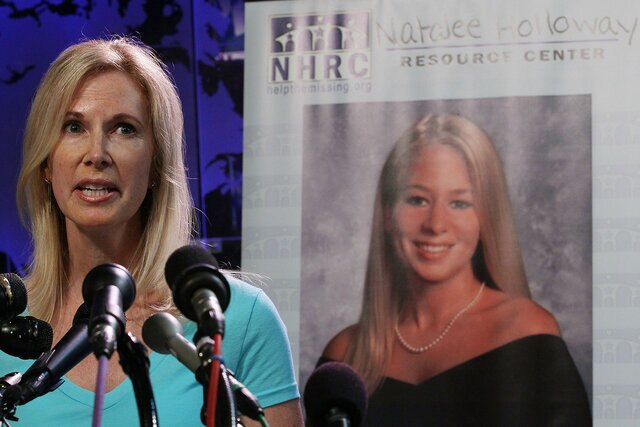 Beth Holloway participates in the launch of the Natalee Holloway
