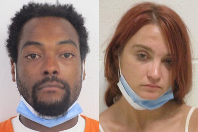 Police handsouts of Lavell Taylor and Tessa Ann Raczynski
