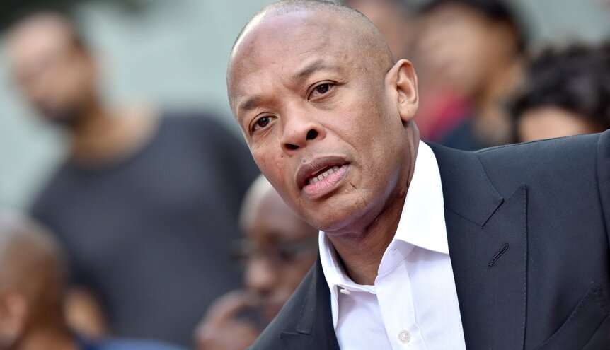 Dr. Dre pictured at the Hand and Footprint Ceremony in November 2018