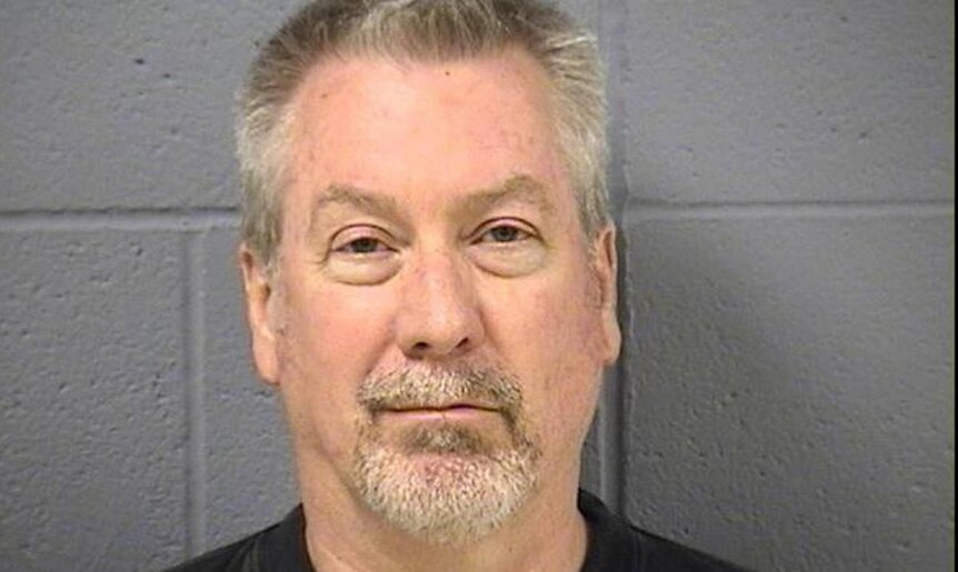 Drew Peterson seen in a 2009 booking photo.