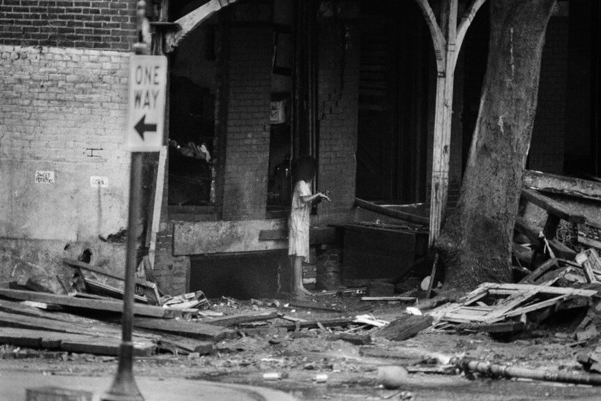 MOVE home demolished in Philadelphia, 1978