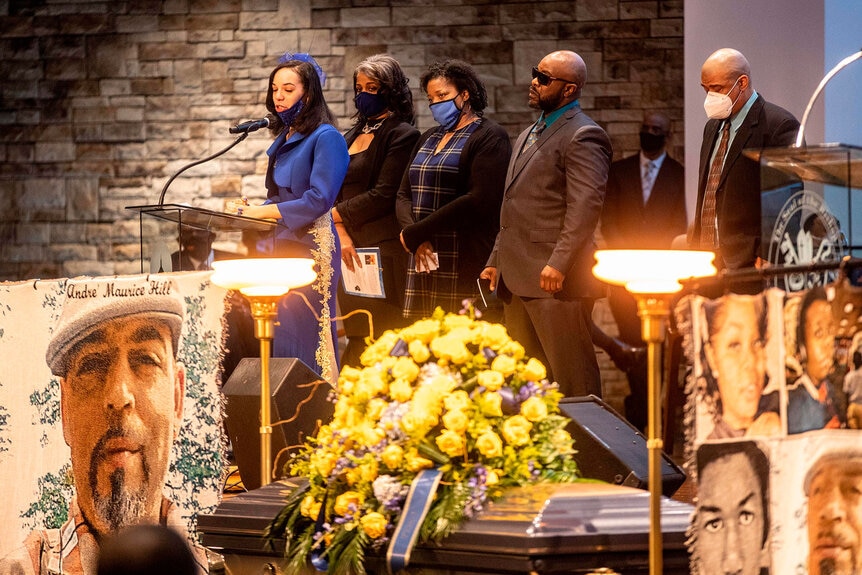 Andre Hill Funeral G