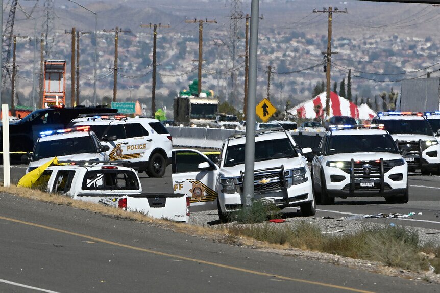 vehicles surrounded the vehicle driven by Anthony John Graziano