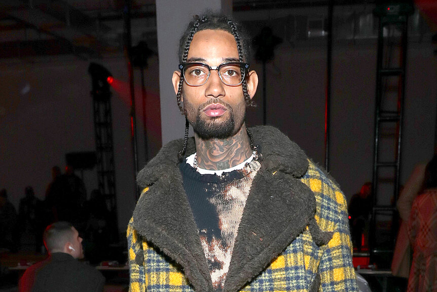 PnB Rock attends the R13 front row