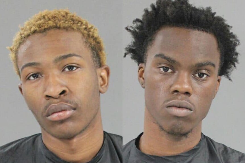 Police handouts of Kemare Bryan and Chandler Richardson